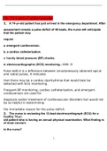 Chapter 31&colon; Assessment of Cardiovascular System Lewis&colon; Medical-Surgical Nursing&comma; 10th Edition