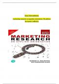 Solution manual for marketing research &period;&period;&period;tation 7th edition naresh malhotra