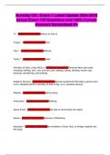 Nursing 130 - Exam 1 Latest Update 2024-2025 Actual Exam 135 Questions and 100&percnt; Correct Answers Guaranteed A&plus;