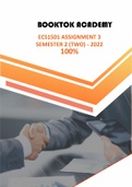 ECS1501 ASSIGNMENT 3 SEMESTER 2 - 2022
