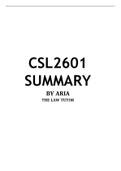 CSL2601 EXAM PACK SEMESTER 2 2022