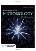 Test Bank for Fundamentals of Microbiology / Edition 11