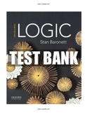 Logic 4th Edition Baronett Test Bank ISBN: 9780190691714.