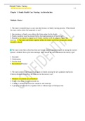 EXAM FINAL Family&period;Family Health Care Nursing&comma; 6e CHAPTER 1 TO CHAPTER 15 GRADED A&plus;