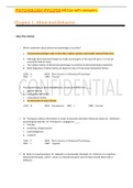  PSYCHOLOGY PYC3702 MCQs-with-answers&period;  RATED AND GRADED 100&percnt; A&plus;&period;