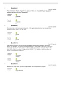 BIOM 525 Quiz 6  question and answers