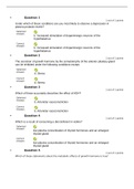 BIOM 525 Quiz 7 question and answers