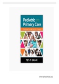 TEST BANK FOR PEDIATRIC PRIMARY CARE 4TH EDITION RICHARDSON 9781284149425