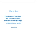 Martin Caon Examination Questions and Answers in Basic Anatomy and Physiology 2400 Multiple Choice Questions 2nd Edition 