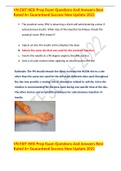 VN EXIT HESI Prep Exam Questions And Answers Best Rated A&plus; Guaranteed Success New Update 2022
