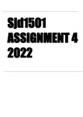 SJD1501 ASSIGNMENT 4 2022