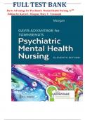 Davis Advantage for Psychiatric Mental Health Nursing 11TH  Edition by Karyn I&period; Morgan&semi; Mary C&period; Townsend