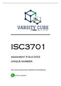 ISC3701 Assignment 3 QUIZ 2022 