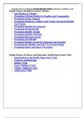 Test Bank For Bright Futures Guidelines for Health Supervision of Infants&comma; Children&comma; and Adolescents 4th Edition By Joseph F Hagan 9781610020220 Complete Guide