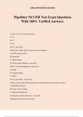 Pipefitter NCCER Test Exam Questions With 100&percnt; Verified Answers&period;