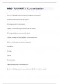 MB2- 716 PART 1 Customization questions well answered to pass