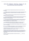 BANA 2372 - Hollander - Final Exam - Chapters 1-9 - All Answered &lpar;solved&rpar; Latest Fall 2022&sol;2023
