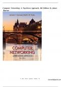 Computer Networking A Top-Down Approach&comma; 8th Edition by James Kurose-stamped