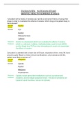 RASMUSSEN NUR249&sol;NUR2488 MENTAL HEALTH NURSING EXAM 3 