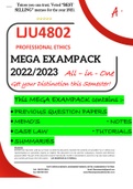 LJU4802 MEGA EXAMPACK 2022/2023 - ALL-IN-ONE - (PAST PAPERS,MEMO’S,NOTES,SUMMARIES,CASE SUMMARIES,TUTORIALS)