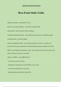Rera Exam Study Guide&period;