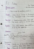 Biology GCSE - Coordination and control