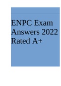 ENPC Exam Answers 2022 Rated A&plus;
