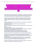 FACS 361 Exam 1 ALL ANSWERS 100&percnt; CORRECT SPRING FALL- 2022&sol;2023 SOLUTION RATED GRADE A&plus;