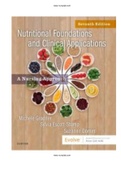Nutritional Foundations and Clinical Applications: A Nursing Approach 7th Edition TEST BANK