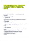 NYU HAP MIDTERM REVIEW NEWEST ACTUAL EXAM WITH COMPLETE QUESTIONS AND CORRECT VERIFIED ANSWERS &lpar;DETAILED ANSWERS&rpar; ALREADY GRADED A&plus; 100&percnt; GUARANTEED TO PASS CONCEPTS&excl;&excl;&excl;