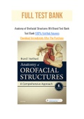 Anatomy of Orofacial Structures 8th Brand Test Bank