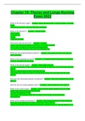 Chapter 19&colon; Thorax and Lungs Nursing  Exam 2022