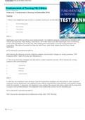 Test Bank For Fundamentals of Nursing 9th Edition Potter Perry - All Chapters | Complete Guide 2022