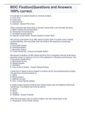 BOC Fixation&lpar;Questions and Answers 100&percnt; correct&period;