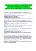 Content Test &lpar;206&rpar; ALL ANSWERS 100&percnt; CORRECT SPING FALL-2022&sol;2023 LATEST SOLUTION RATED GRADE A&plus;