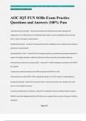 AOC IQT Bundled Exams Questions and Answers &vert;100&percnt; Pass