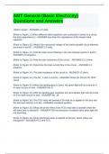 AMT General &lpar;Basic Electricity&rpar; Questions and Answers