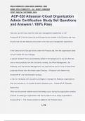 ACP-520 Atlassian Cloud Organization Admin Certification Study Set Questions and Answers  100&percnt; Pass