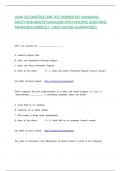 OSHA 30 CONSTRUCTION TEST ANSWER KEY MANAGING SAFETY