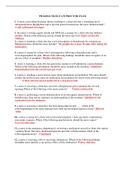 ATI phamacology proctored exam 2021 latest update&vert; questions from actual exam