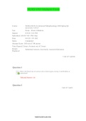 NURS-6501N-32&comma; Advanced Pathophysiology &ndash; Test&colon; Exam Week 6 Midterm &lpar;Version-1&rpar; &ndash; 100 Q & A