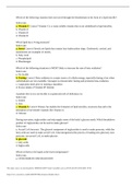 BIOCHEM C785 Biochemistry Module 5 Quiz &lowbar;WGU