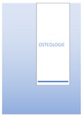 Samenvatting tentamen osteologie (zelfstudie)