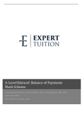 A level Economics Exam Questions & Answers - All Units