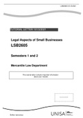 Legal Aspects of Small Businesses