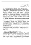 Epígrafes redactados 1ª evaluación Historia de España 2º Bachillerato en formato EVAU