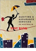 TEST BANK for Auditing and Assurance Services In Australia 7th edition By: Grant Gay, Roger Simnett. All Chapters 1-15. 448 Pages