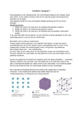 Samenvatting Chemie Overal 5e ed vwo 4&semi; Hoofdstuk 3 paragraaf 1 en 2