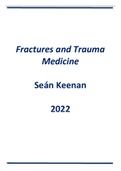 Fractures and Trauma Medicine Notes 