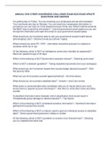 ANNUAL DOD CYBER AWARENESS CHALLENGE EXAM 2022 EXAM UPDATE QUESTIONS AND ANSWER
